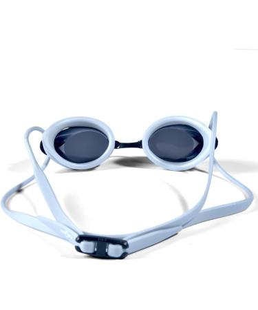 Phelrena Professional Swimming Goggles | Anti-Fog UV Protection, No Leaking | Adults, Men, Women, Kids - Silver - Buy Online on GoSupps.com