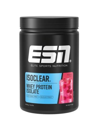 ESN ISOCLEAR Whey Isolate Protein Powder Raspberry 908 g Clear Whey Raspberry 908 g (1 pack)