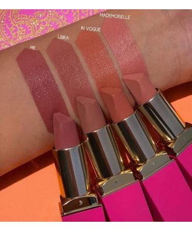 Juvia's Place Mademoiselle Nude Velvety Matte Lipstick - Long-Lasting Rich-Color Creamy Lip Makeup with Matte Finish - Buy Online on GoSupps.com