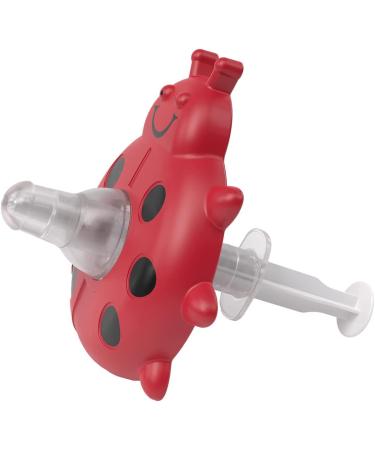 Ezy Dose Kids Baby Oral Syringe & Dispenser | Ladybug Red | 5 mL/1 TSP | Medi-Pals Liquid Medicine - Buy Online on GoSupps.com