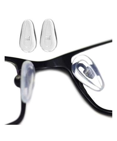 Momojia silicone nose pads silicone glasses airbag soft nose pads on nasal cushions glasses massage healthcare anti-slip tools for sunglasses 25 pairs