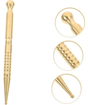 Buy Lurrose 3-Piece Muscle Pulling Rod & Facial Accessories for Foot & Hand Reflex Massage Acupuncture Pen & Brass Massage Tool International Shipping Available - Buy Online on GoSupps.com