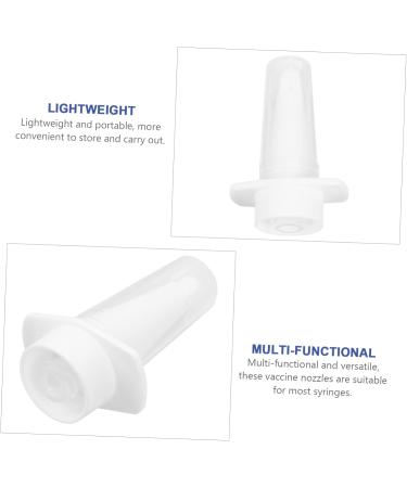 Milisten 20 Pcs Plastic Animals Livestock Sprayer Plastic Injection Heads 4x2.5cmx2pcs Whitex2pcs - Buy Online on GoSupps.com
