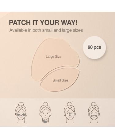 Avajar Perfect Daily Eye Patch (90 pcs) - Korean Under Eye Masks for Hydration & Fine Lines with Hydrolyzed Collagen & Hyaluronic Acid | International Shipping Available - Buy Online on GoSupps.com