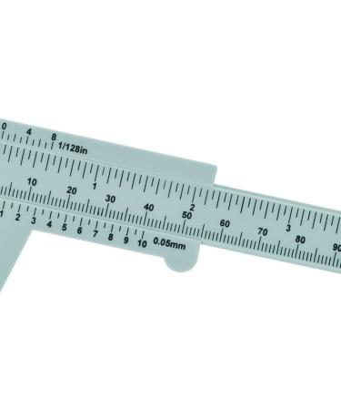 jojofuny R gle de Mesure des Sourcils 150 MM en Plastique Gris Pied Coulisse Portable pour Maquillage Outil Pr cis pour Mesurer L'Espacement des Sourcils Compas Facial Professionnel - Buy Online on GoSupps.com