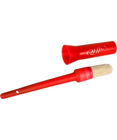 NETPROSHOP Hoof Brush with Cap - Red Pig Hair Hoof Care Tool for Horses | International Shipping Available - Buy Online on GoSupps.com