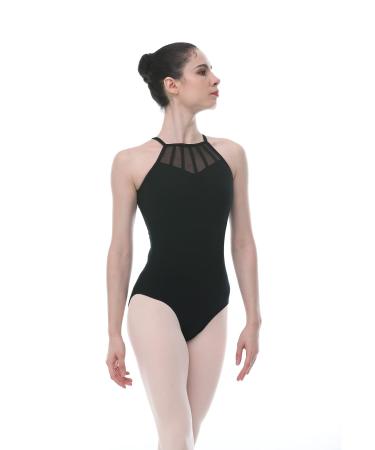 Dance Favourite Mesh Panel Front with Open Back Leotard 03D0218 Small
