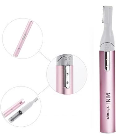 Portable Electric Eyebrow Shaper & Beauty Knife - Trimmer for Face Body Underarm & Leg - Stylish Metal Case Battery Operated - Buy Online on GoSupps.com