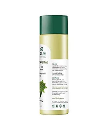 Biotique Bhringraj Hair Growth Oil 4.05 Fl Oz - ThERApeutic Formula - Buy Online on GoSupps.com