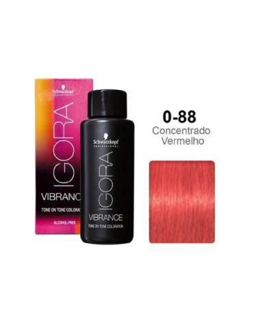 Schwarzkopf Professional Igora Vibrance Demi-Permanent Hair Color - 0-88 Red Concentrate | International Shipping Available - Buy Online on GoSupps.com