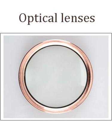 Magnifying Glass Multipurpose Portable Magnifier 20X Portable Retro Distortion-Free Optical Lens Ideal for The Elderly for Reading Inspection Needlework Repair Hobbies and Crafts Good Times - Buy Online on GoSupps.com