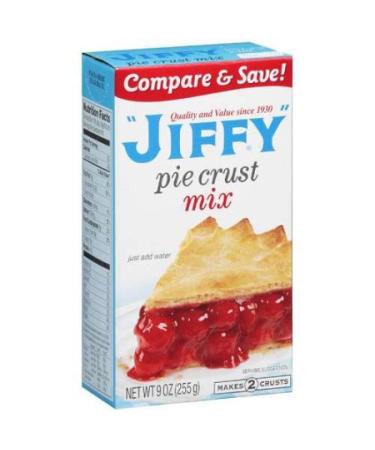 Jiffy Pie Crust Mix, 9 Oz Box (Pack of 4) 9 Ounce (Pack of 4)
