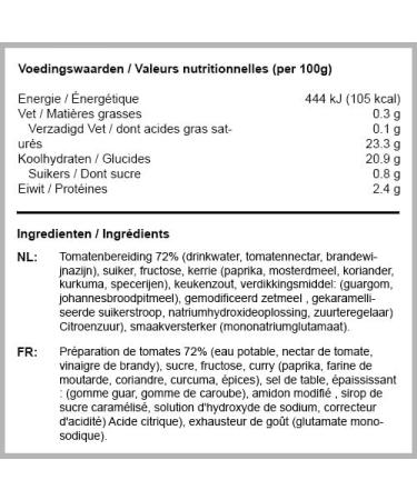 Hela - Curry Spice Ketchup Delikat light (30% Less Sugar) - 12x 800ml - Buy Online on GoSupps.com