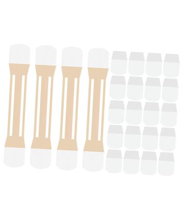 Balacoo 4pcs Neck Lift Stickers Lifting Belt Neck Lift Patch Anti-aging Neck Elastic Swan Neck Nursing Belt 20.5x4cm As Shown