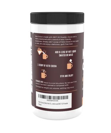 Keto Cocoa: Sugar-Free Hot Chocolate Drink Mix with Protein and MCT Oil - Low Carb - Buy Online on GoSupps.com
