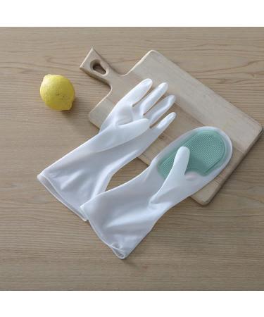 Single Magic Brush Gloves Dishwashing Brush Housework Gloves Insulated Kitchen Silicone Laundry Gloves Washing Bowls Gloves Tools