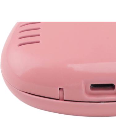 AUNMAS Travel Toothbrush Sanitizer Rechargeable Toothbrush Cleaner with USB Cable Portable Toothbrush Sterilizer Covers for Home and Outdoor Use (Pink) - Buy Online on GoSupps.com