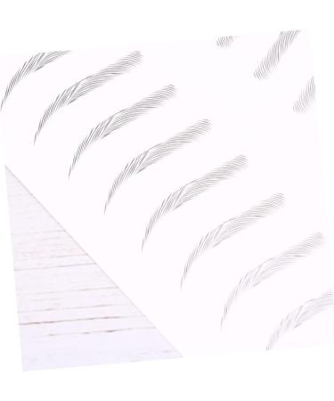 FOMIYES 2 Pairs Black Makeup Black Stickers Eyebrow Stickers Eye Brow Supplies The Lazy 3d Water-based - Buy Online on GoSupps.com