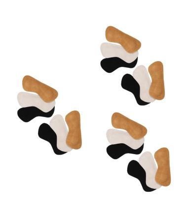 FOMIYES 9 Pairs Heel Grips Cushion High Heel Stickers Self-Adhesive Insole Heel Liner Pads Leather High Heel Pads Leather Shoe Filler Heels Care Protector Do Not Follow Men and Women