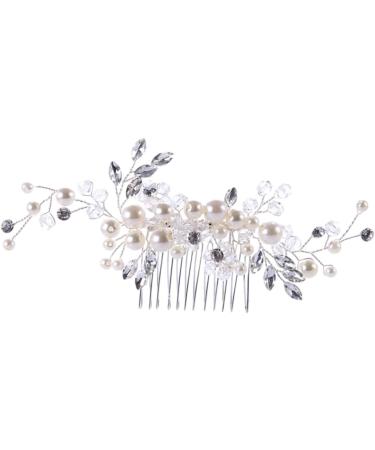 FRCOLOR 3 Pieces Hair Comb for the Bride Tiara Bridal Hair Comb Bridal Comb Crystal Headwear Accessories Banquet - Buy Online on GoSupps.com