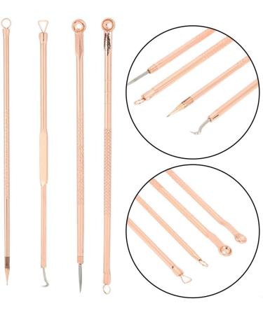 4PCS Reinforced Comedian Double Ended Stainless Steel Removal Set | Deep Cleaning Tool for Stubborn Stains | International Shipping Available - Buy Online on GoSupps.com