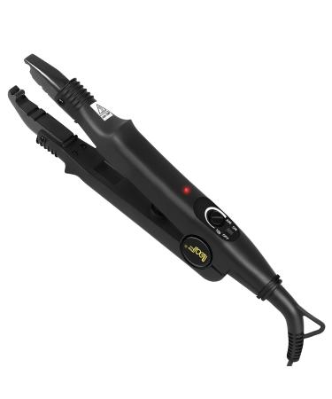 niceeshop(TM) US Plug Professional Hair Extensions Tool Fusion Heat Iron Connector Wand Melting Tool-Black
