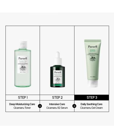 Parnell Cicamanu Gel Cream Manuka Honey & Cica Moisturizer for Sensitive Skin. Hyaluronic Acid Soothing Face Cream (2.53 Fl Oz / 75ml) - Buy Online on GoSupps.com