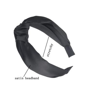 Black Knot Headband: Wide Hair Accessories for Women and Girls - Buy Online on GoSupps.com