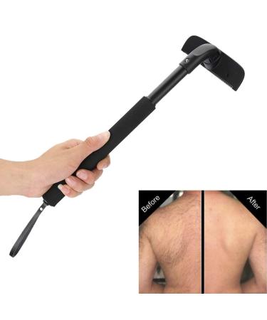 Premium Men's Back Razor - Long Adjustable Shaving Apparatus for Painless Hair Removal - Buy Online on GoSupps.com
