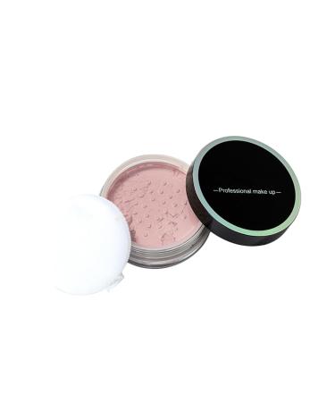 Fixing Face Setting Powder - Loose Powder Long Lasting Lightweight Face Powder - Oil Control Breathable Lighting Setting Powder - Makeup Powder for All Skin Types Face Make-up (03Light Pink)