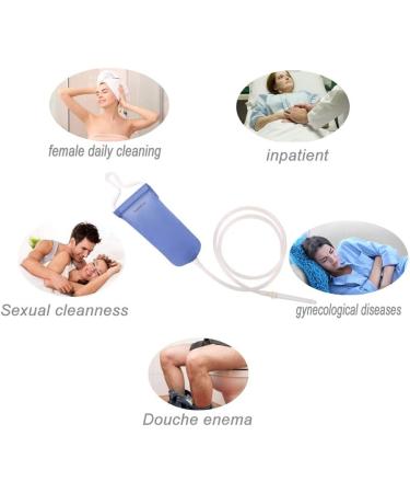 Enema Bag Colon Cleanse Kit - Reusable 2 Quart Colonic Irrigator for Coffee & Water Cleansing | Ideal for Men & Women - Buy Online on GoSupps.com