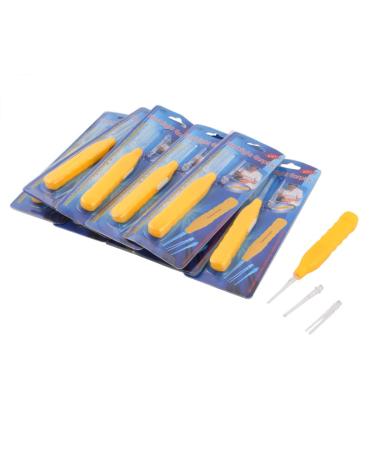 Qtqgoitem Adult Plastic Earwax Remover Curette Cerumen Cleaner Flashlight Earpick Tool 10 Pcs (Model: 53f 7e4 c70 12e 052)