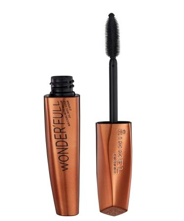 Rimmel London Wonder'full with Argan Mascara 001 Black - Get Beautifully Defined Lashes - Buy Online on GoSupps.com