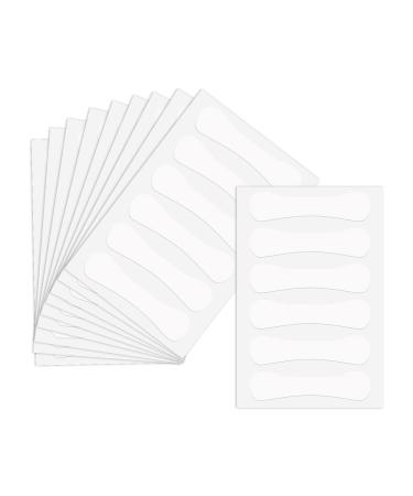 Bande invisible de lifting du visage - Ruban de lifting instantan Ruban de maquillage invisible Bande de maquillage confortable et douce bande de levage Invisible r duit le double menton Bexdug 60 autocollants en forme de sablier (version angla