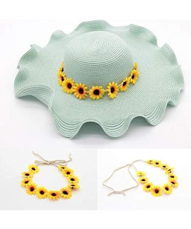 Booster Flower Garland Headband - 5 Multicolored Sunflower Headbands for Girls Women Brides & Party Celebrations - Buy Online on GoSupps.com