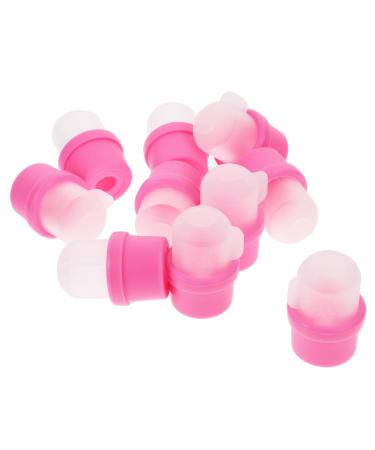 BESTYASH Capsules de Dissolvant en Silicone pour Vernis Ongles Gel Lot de 20 Taille Standard R utilisables pour Manucure et P dicure Domicile