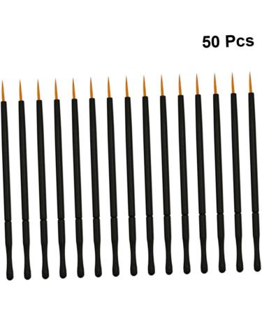 Baluue 100 Pcs Eye Makeup Tools Eyeliner Applicator Tool Gel Eyeliner Pencil Eyeliner Brushes Orange - Buy Online on GoSupps.com