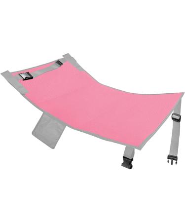 Kids Airplane Footrest & Travel Toddler Bed - Pink Foot Hammock for Comfortable Flights | 79cm x 44cm - Buy Online on GoSupps.com