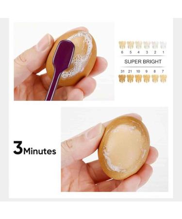 Crystal Clean Smile Powder | Mint Tooth Whitening & Spot Remover | Deep Cleaning Oral Care Set (2 pc) - Strengthen Enamel - Buy Online on GoSupps.com