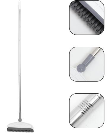 Alipis Scrub Brush Tile Grout Heavy-duty Floor Brush Kitchen Brush Tile Corner To Rotate Wipe The Water White 126.00X23.00X4.00CM - Buy Online on GoSupps.com