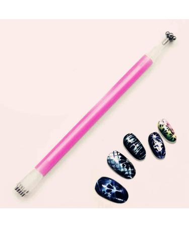 Fangfeen Double Head Nail Art Rod - Magnetic Flower Tip & 3D Eyes Gel Polish DIY Tool for Perfect Manicures - International Shipping - Buy Online on GoSupps.com