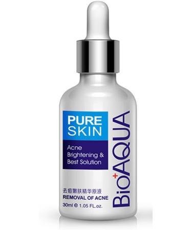 BIOAQUA Acne Scar Liquid Replenishment Treatment Natural Blemish Gel Acne Pimple Acne Spot Removal Oil Control Shrink Pores Face Care Essence 30 ml - Buy Online on GoSupps.com