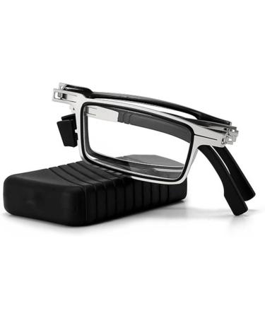 Limfer Portable Mini Blue Light Blocking Reading Glasses - Compact Folding UV Protection for Men & Women | Fashionable Jumping Hinge Design - Buy Online on GoSupps.com