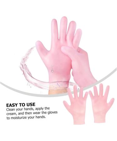 Healeved 3 Pairs Water Proof Sun Protection Pink exfoliating Hand Gloves exfoliating Gloves Green Faux Fur scrunchies Soft Cosmetic Gloves moisturizing whitening - Buy Online on GoSupps.com