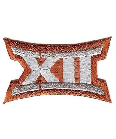 Big 12 XII Conference Team Jersey Uniform Patch Texas Longhorns