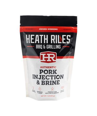Pork Injection & Brine, Heath Riles Meat Injector, Award Winning Pork Injector & Brine, Made in the USA