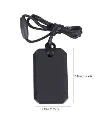 Silicone Molar Baby Teether Set - Durable Chewing Toy for Boys and Girls | Safe and Adorable Soothing Tool for Teething | Outdoor Toy for Kids | 2pcs Blackx2pcs 6.2X3.7cmx2pcs - Buy Online on GoSupps.com