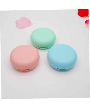 IWOWHERO DIY Makeup Powder Case 1 Set 2pcs powder compact container face powder container loose powder empty box powder puff 6.1x6.1cm Blue - Buy Online on GoSupps.com