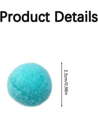 Xiwupo 50-Piece Cat Toy Balls - Felt Balls for Cats & Kittens - Perfect for Chasing & Catching Fun - Buy Online on GoSupps.com