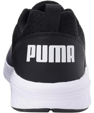 PUMA Unisex NRGY Comet Road Running Shoes - Puma Black/White | Size 44.5 EU - International Shipping Available - Buy Online on GoSupps.com